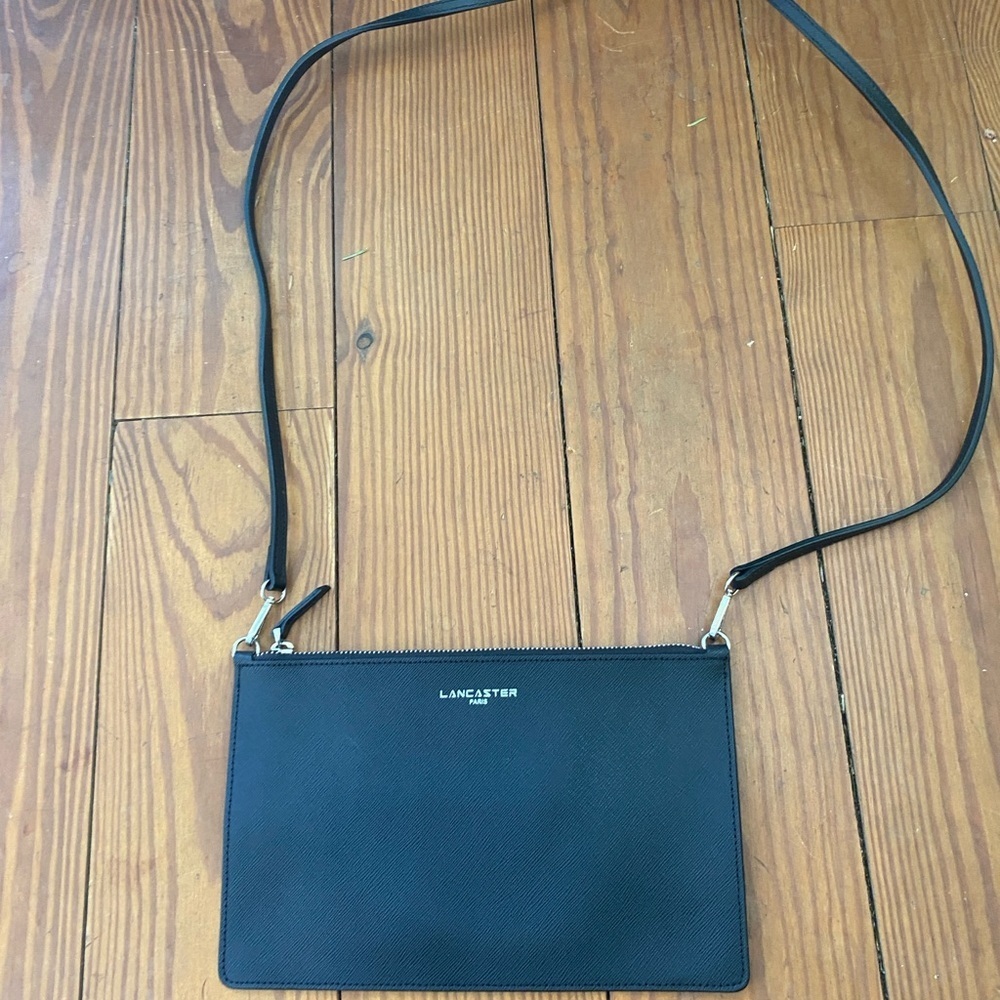 Lancaster Elegant Black Crossbody Bag
